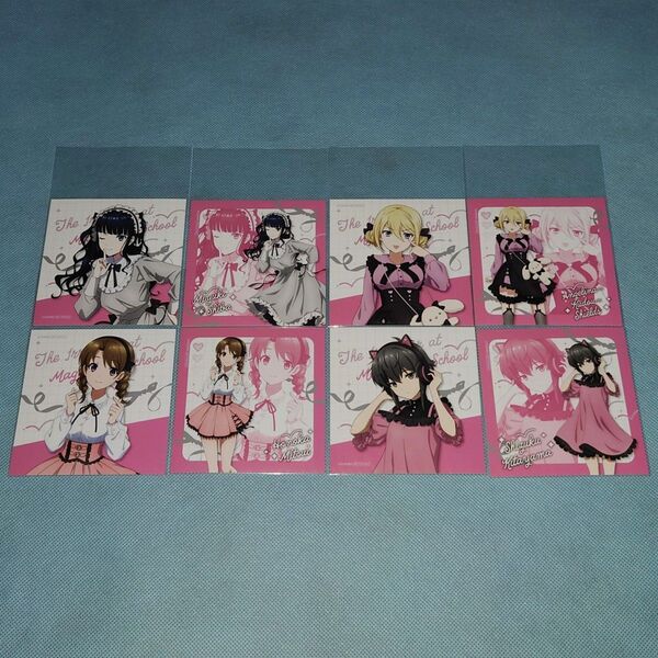 魔法科高校の劣等生 深雪 リーナ ほのか 雫 ましかくブロマイド 8枚 10th anniversary ver. 新宿マルイ