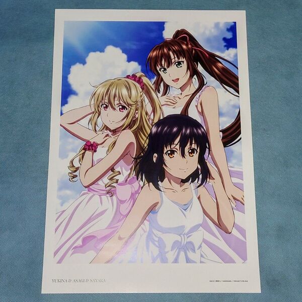 ストライク・ザ・ブラッドⅤ 雪菜 浅葱 紗矢華 A3マット加工ポスター 童話Ver. オンラインくじ D賞 D-6 ストブラ