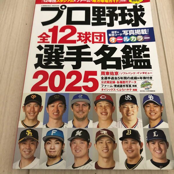 プロ野球全12球団選手名鑑 2025
