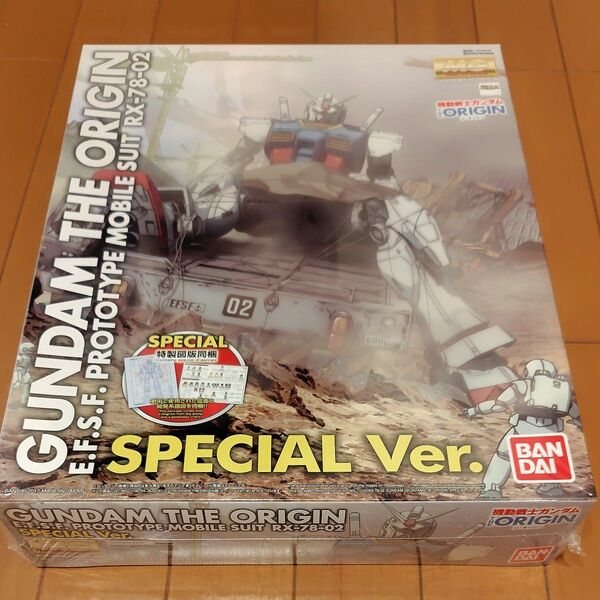 RX-78-02 ガンダム(GUNDAM THE ORIGIN版) スペシャルエディション 1/100MG THE ORIGIN