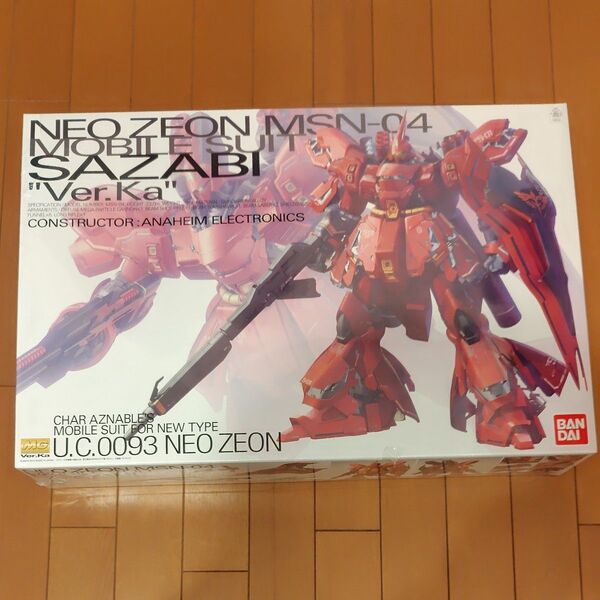 MSN-04 サザビー Ver.Ka (1/100スケール MG 機動戦士ガンダム 逆襲のシャア 0185135)