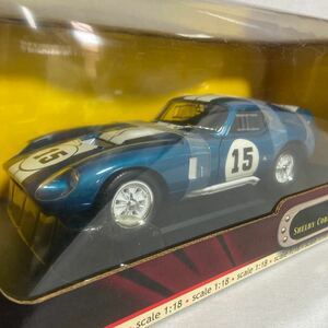 ROAD Signiture DX Edition 1/18 SHELBY COBRA DAYTONA COUPE 1965 #15 シェビー コブラ デイトナ クーペ ミニカー モデルカー