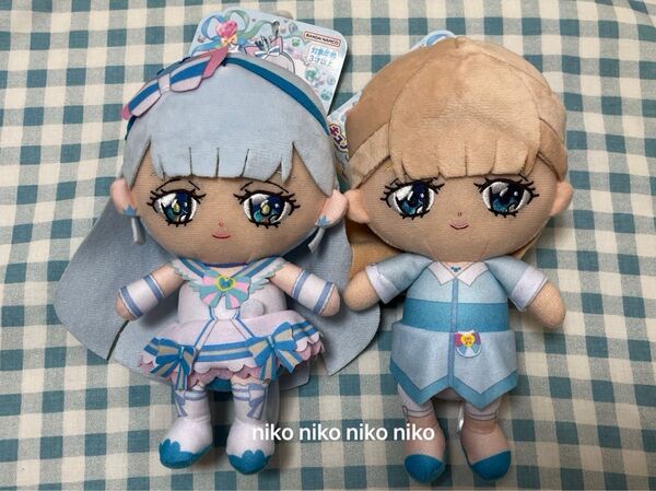 わんだふるぷりきゅあ キュアフレンズぬいぐるみ キュアニャミー ユキ あぶらとり紙