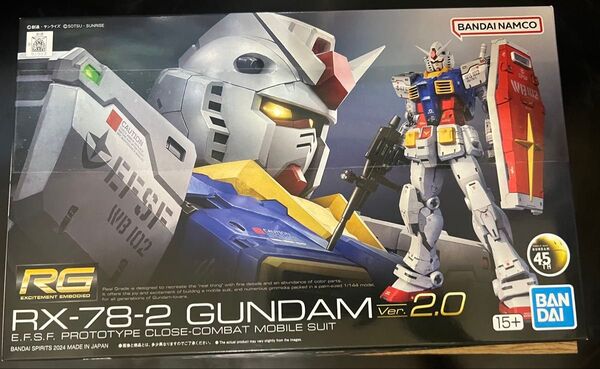 【新品未使用】RG 1/144 RX-78-2 ガンダム Ver.2.0