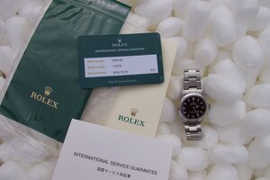  genuine article ROLEX Rolex EXPLORER 1 Explorer Ⅰ Ref,114270, beautiful goods! wristwatch 