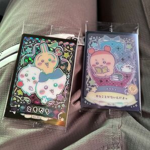 ちいかわ ウエハース ラッキーカードコレクション カード HR ハイパーレア どくしょ モモンガ 古本屋