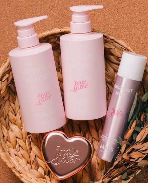 Hair filter ヘアフィルター SANUS シャンプー トリートメント ヘアスプレー スカルプケアブラシ GENKING