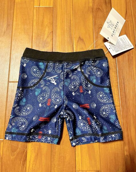 新品★タグ付き 水着 ペイズリー柄 100cm スイムウェア 男の子 キッズ
