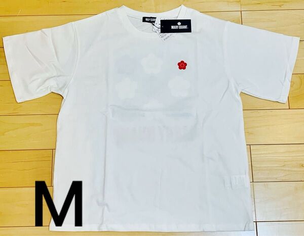 新品未使用 マリークワント Tシャツ ホワイト M
