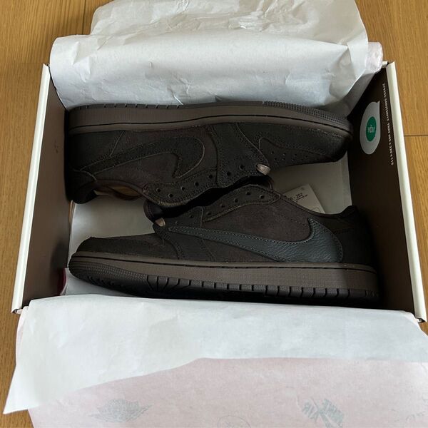 【新品未使用】AIRJORDAN1 Low Travis"Velvet Brown and Dark Mocha" 26.5cm