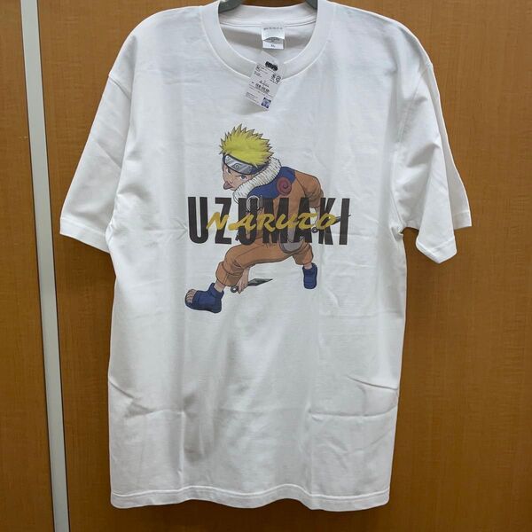 ナルト NARUTO Tシャツ XL 半袖 ホワイト 半袖Tシャツ アニメTシャツ