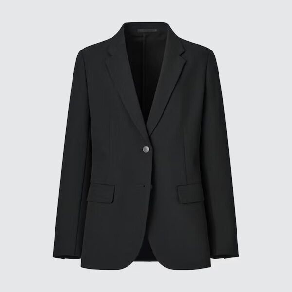 【美品】UNIQLO 感動ジャケット XLサイズ ブラック 2024年モデル
