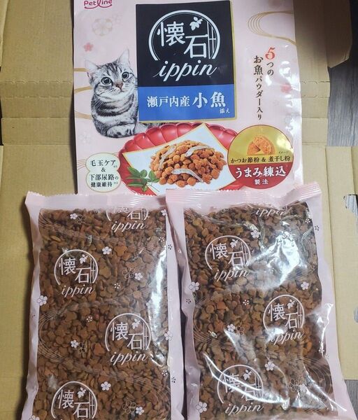 懐石 キャットフード 小魚 300g × 2袋