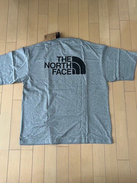 ノースフェイス S/S Simple Color Scheme TEE グレー L 半袖Tシャツ NT32434 新品 正規品