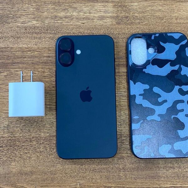 【美品】iPhone 16Plus 256Gb SIMフリーバッテリー:100% 即日発送