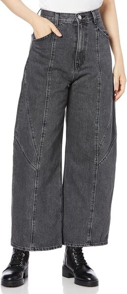 SNIDEL スナイデル コクーンディティールデニムパンツ