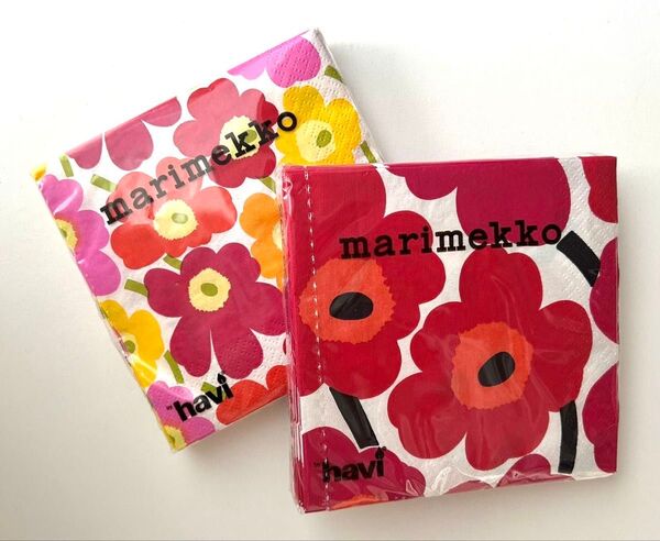 Marimekko マリメッコ Unikko ウニッコ ナプキン