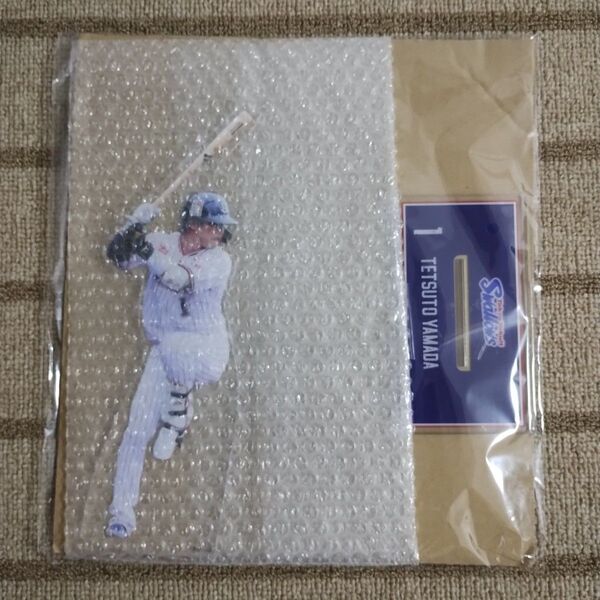 東京ヤクルトスワローズ #1 山田哲人 選手 Happyくじ ラストワン賞 BIGアクリルスタンド