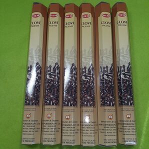 インドお香 エキゾチック&オリエンタルな香り CLOVE 6こセット