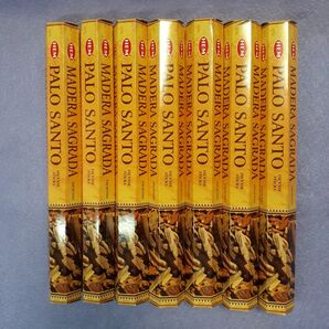 インドお香 空気浄化 ウッディな香り PALO SANTO 7こセット