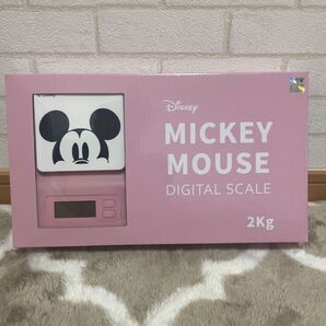 ミッキーマウス デジタルスケール ピンク 2kg 新品未開封