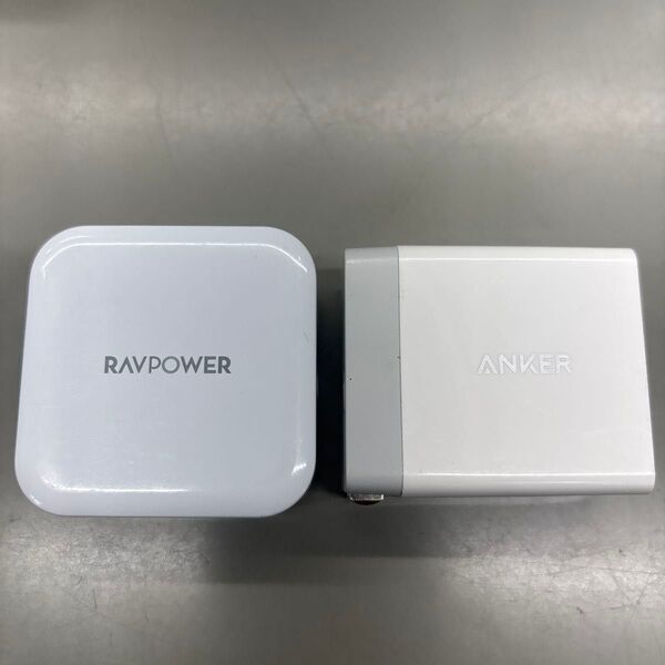 24W USB充電器 【USB Type-A 2ポート/折畳プラグ式】 ANKER&RAVPOWER