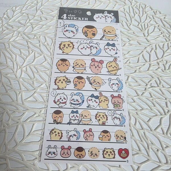 ちいかわ 4サイズ ステッカー ミックス うさぎ ハチワレ モモンガ かにちゃん 古本屋 くりまんじゅう おで シーサー ラッコ