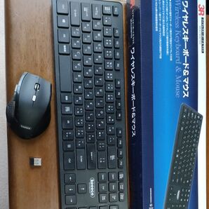 ワイヤレスキーボード&マウス 3R-KCWSETO3