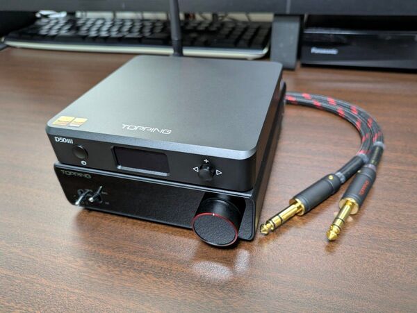 【美品】【おまけ付き】TOPPING DAC パワーアンプ セット