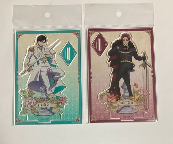 ブルーロック ヴィンテージシリーズ アクリルスタンド 玉座 Vol.3 Duel 糸師 凛 糸師冴 新品 未開封