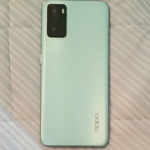 最終値下げ 美品 OPPO A55s 5G グリーン 楽天版シムフリー ネットワーク利用制限〇 カウントダウンボーナス対応可