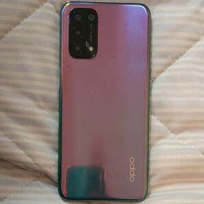 美品 OPPO A54 5G ファンタスティックパープル au版シムフリー