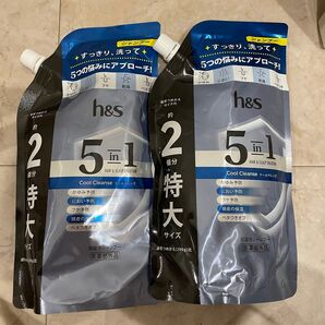 h&s 5 in 1 クールクレンズシャンプー 詰め替え