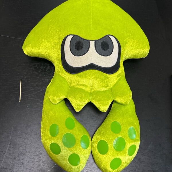 スプラトゥーン イカ ぬいぐるみ イエローグリーン