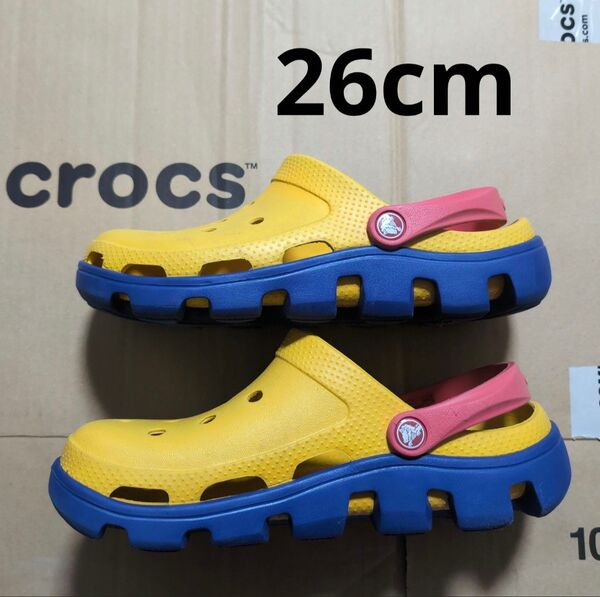 【希少カラー】crocs duet sports crog 26cm