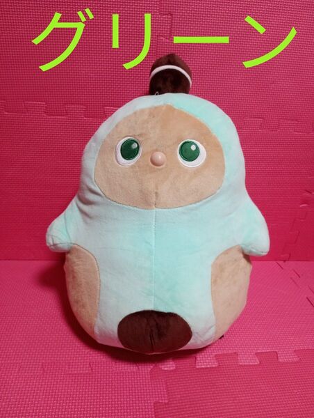 グリーン ふわころLOVOT2 ぬいぐるみBIG ナムコ限定 ラボット
