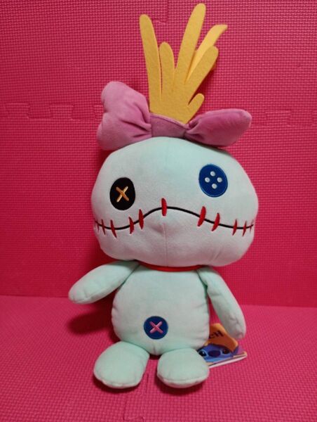 リロ&スティッチ Lぬいぐるみ スクランプ 全長約25×13×49cm リロアンドスティッチ