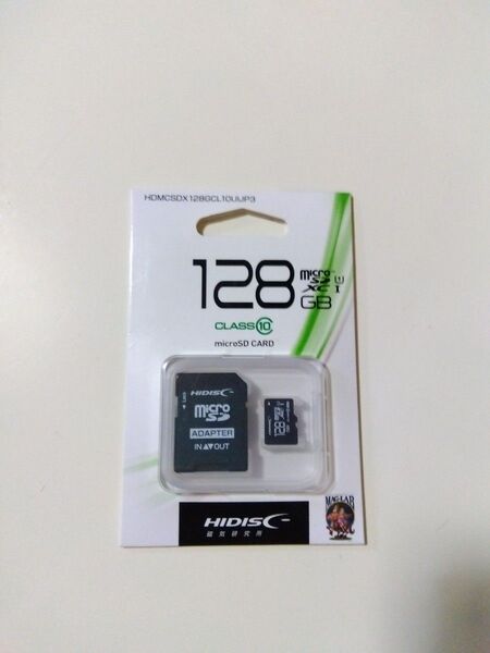 HIDISC microSDXCカード 128GB マイクロSDカード