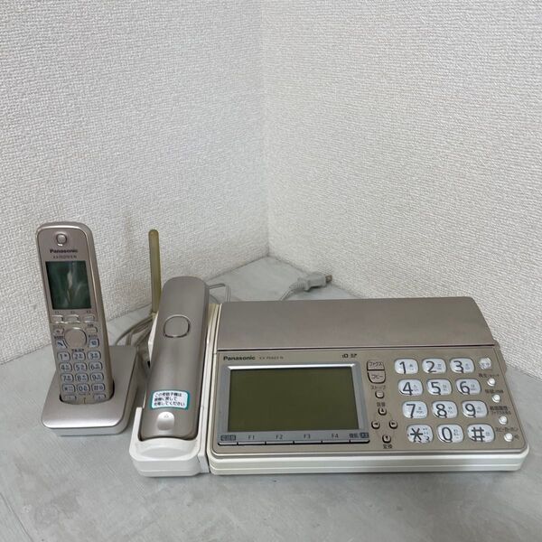 パナソニック FAXファックス電話機 KX-PD603-N 子機1台付き
