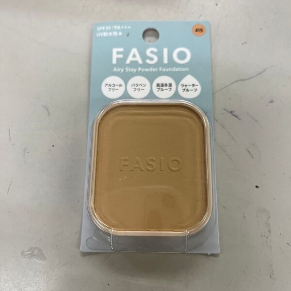 ファシオ エアリーステイ パウダーファンデーション 415 ヘルシーオークル レフィル 10g