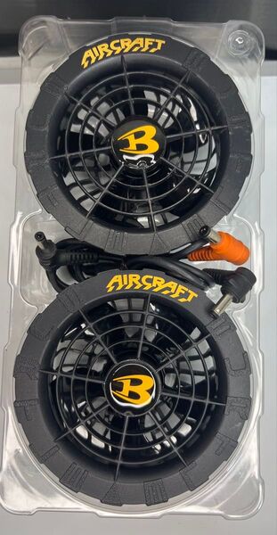 22V 空調服 バートル エアークラフト BURTLE AC08 AIRCRAFT ファンセット