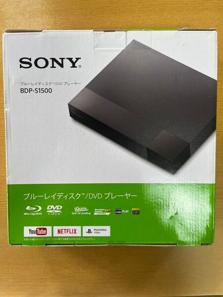 SONY ブルーレイディスク/DVDプレーヤー BDP-S1500