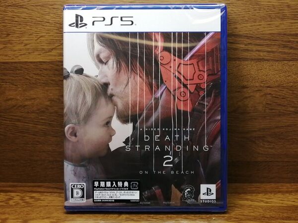新品未開封【PS5】 DEATH STRANDING 2:ON THE BEACH デスストランディング2 早期購入特典付き