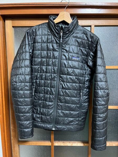 patagonia ナノパフ ジャケット ブラック プリマロフト