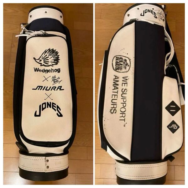 激レア JONES×MIURA×CLUBHAUS キャディバッグ コラボ ジョーンズ 三浦技研 クラブハウス