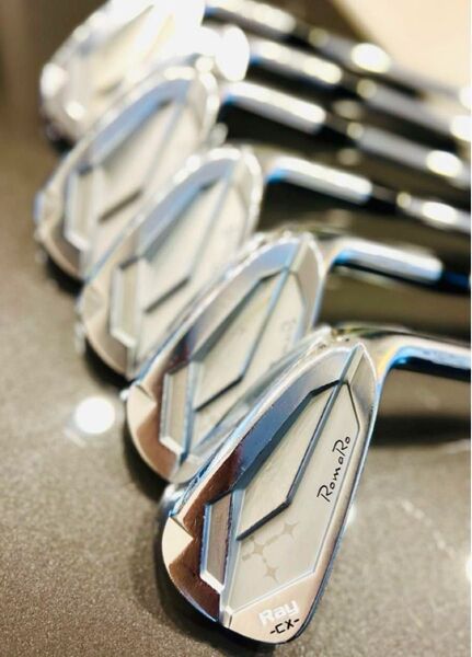 ロマロ Ray CX S25C KBS S-taper lite 105x 5-Pアイアンセット 5-PW 6本