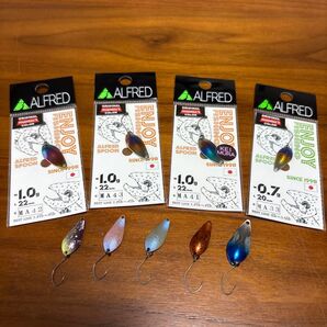 アルフレッド ALF 1.0g 0.7g 0.55g 1.5gマニアックスオリカラ