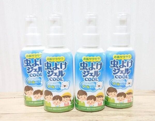 立石春洋堂 虫よけジェルクールポンプ 80g 4つ