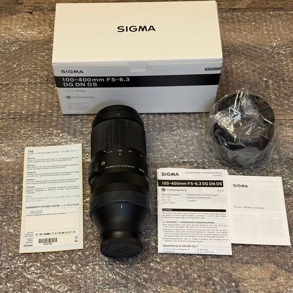 SIGMA 100-400mm F5-6.3 DG DN OS ソニーEマウント