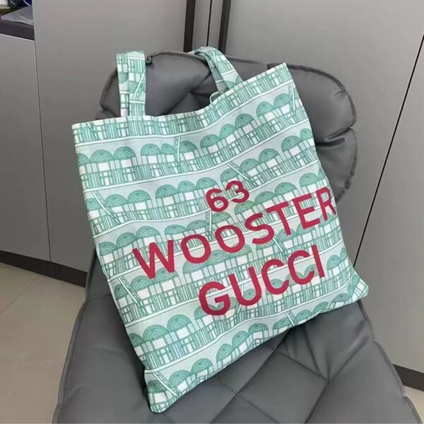 【新品】GUCCI 2025年博物館展覧会限定 トートバッグ【 B柄|Size:41x41cm】mint 1点